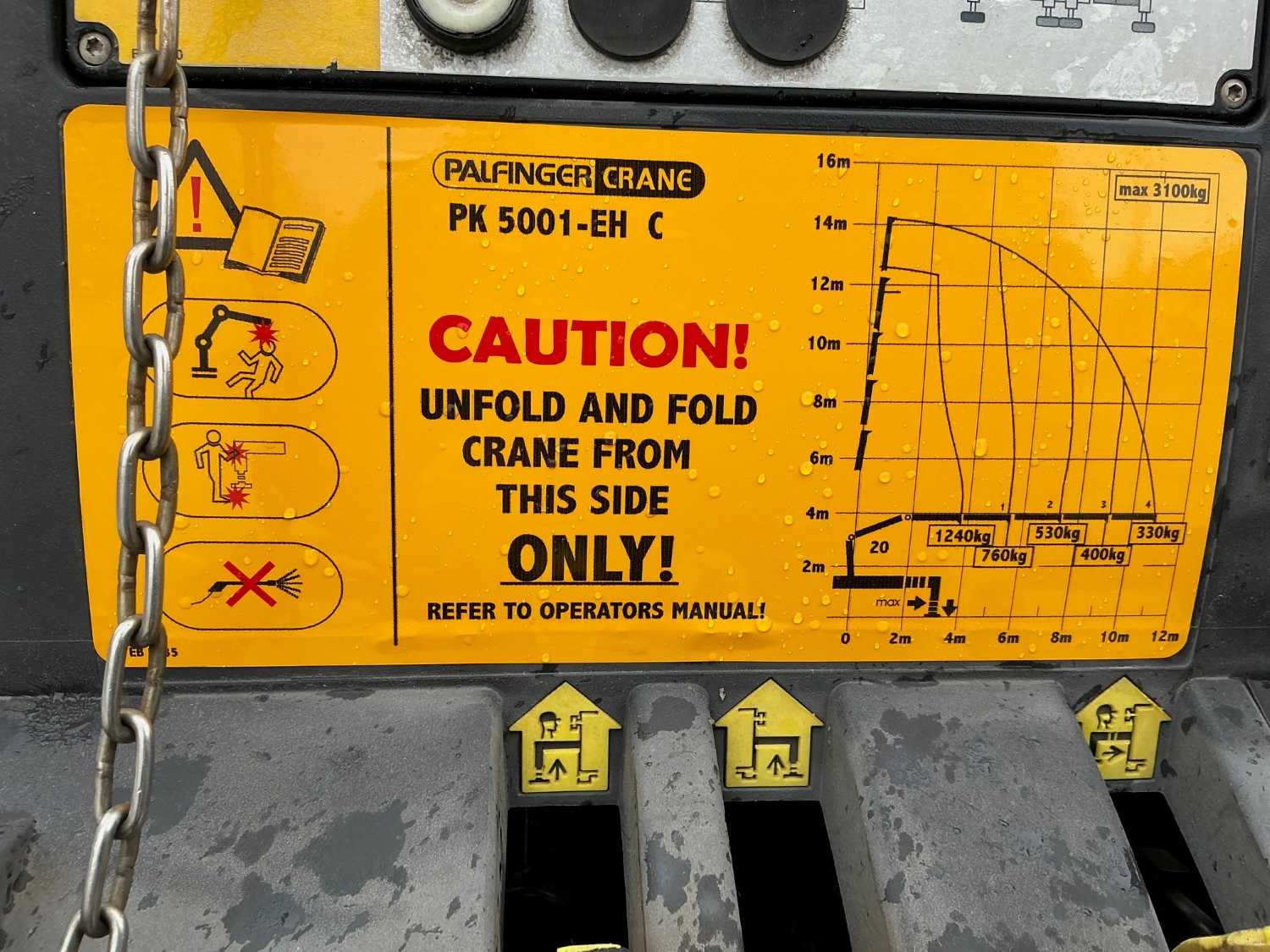 2014 Isuzu FRR500 Service Body/Crane