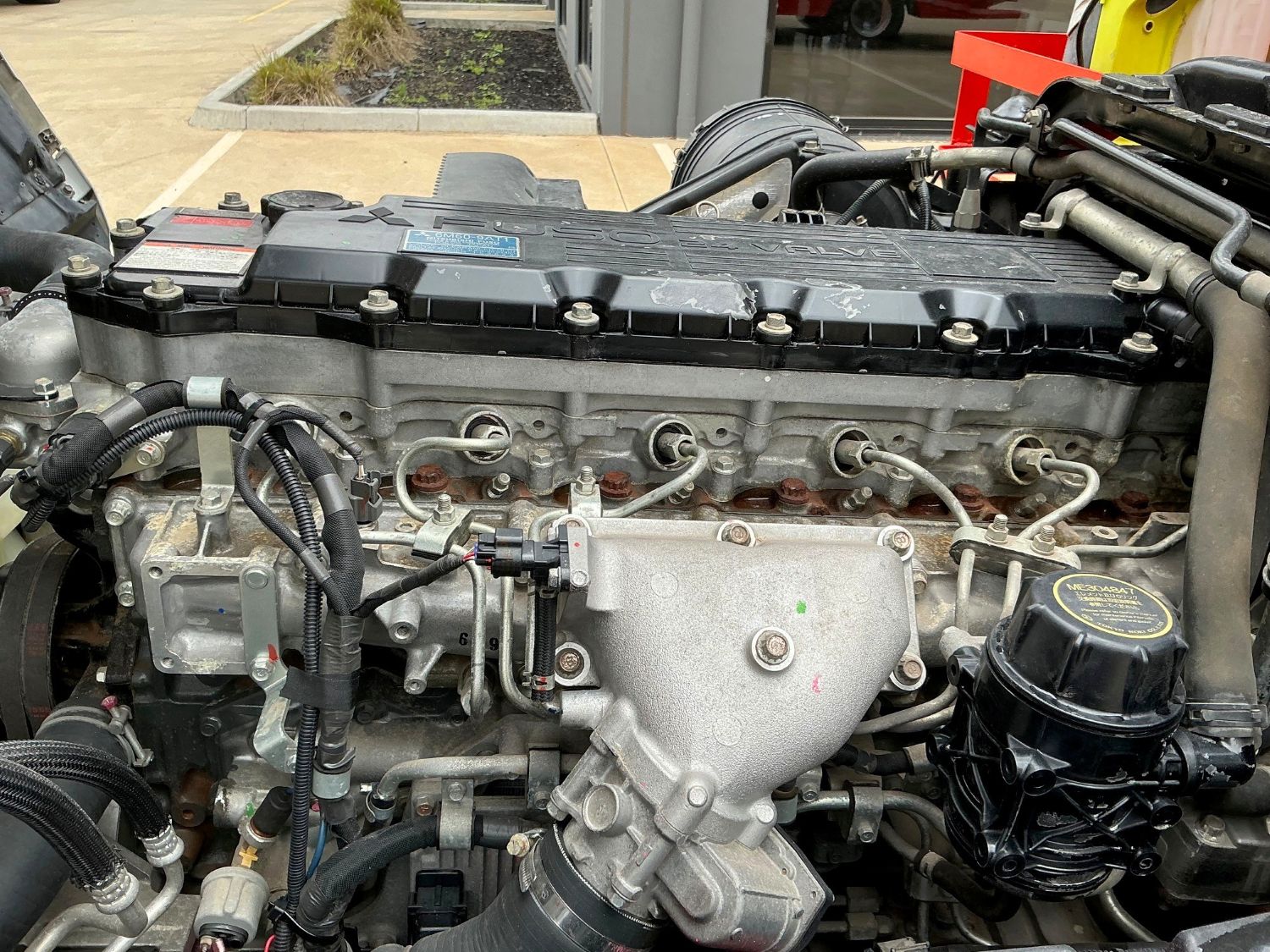 2017 FUSO FIGHTER 1024 CONCRETE PUMP