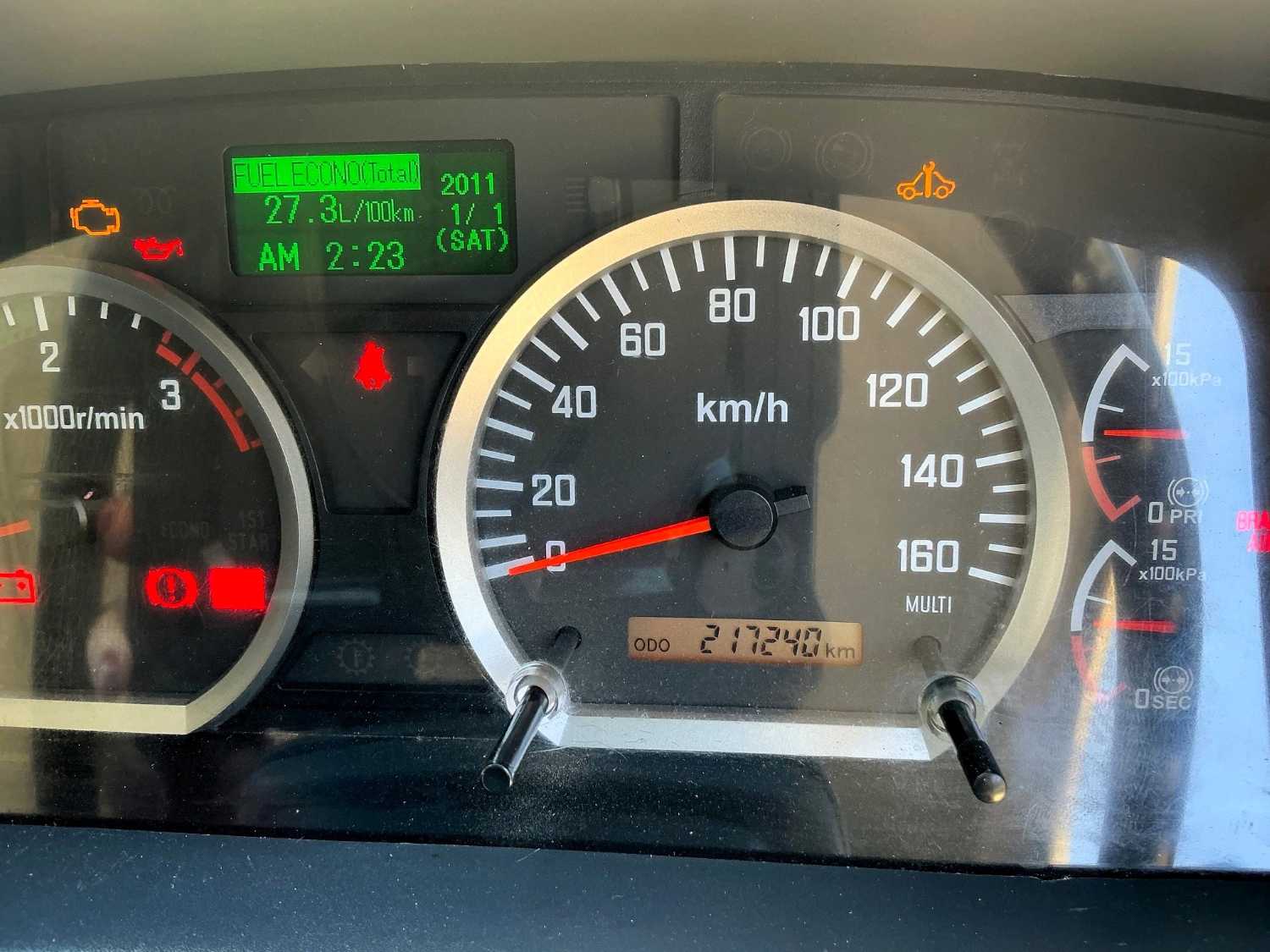 2016 ISUZU FRR110-260 SERVICE BODY