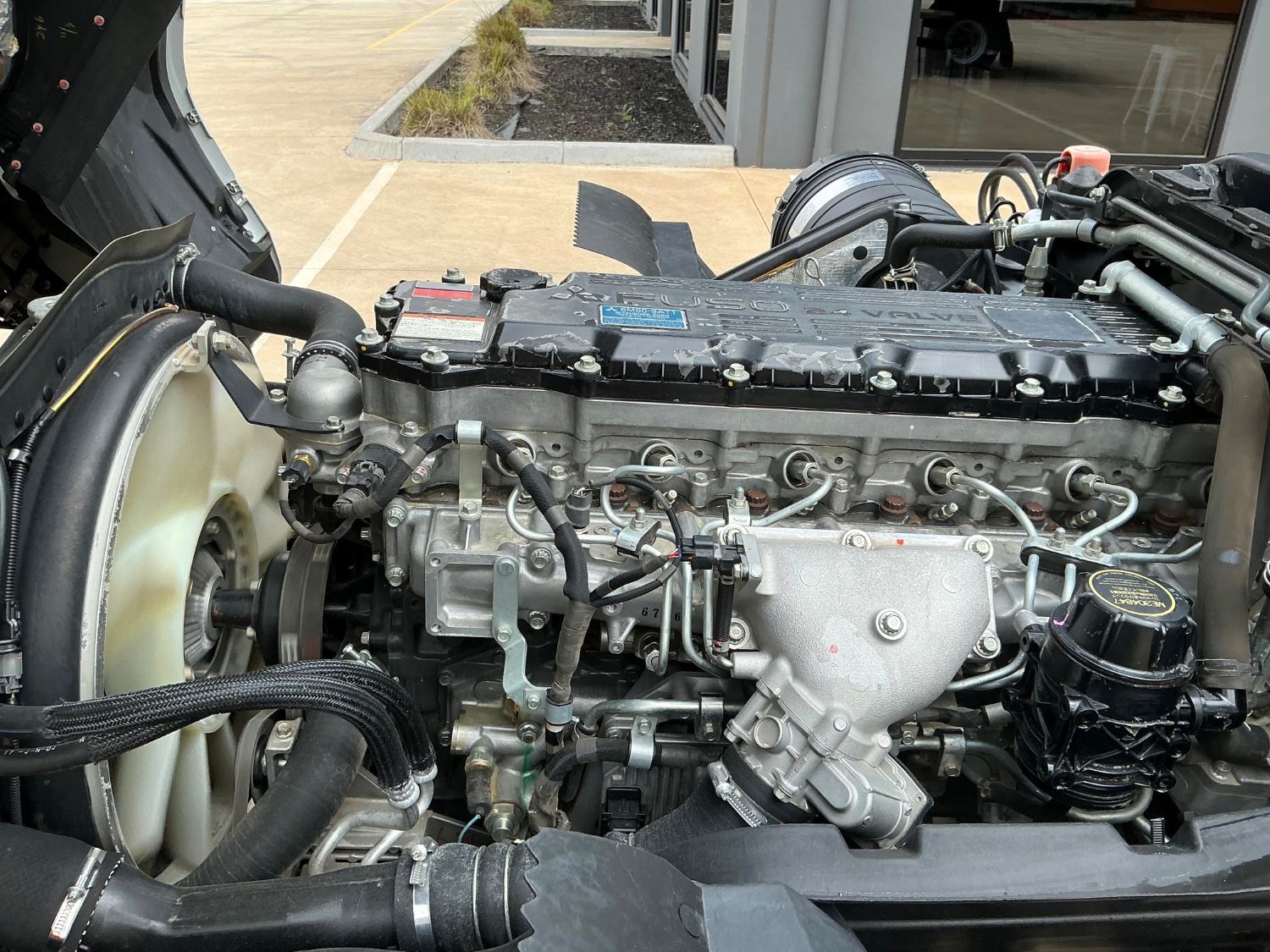 2012 FUSO FIGHTER 1024 TIPPER/CRANE