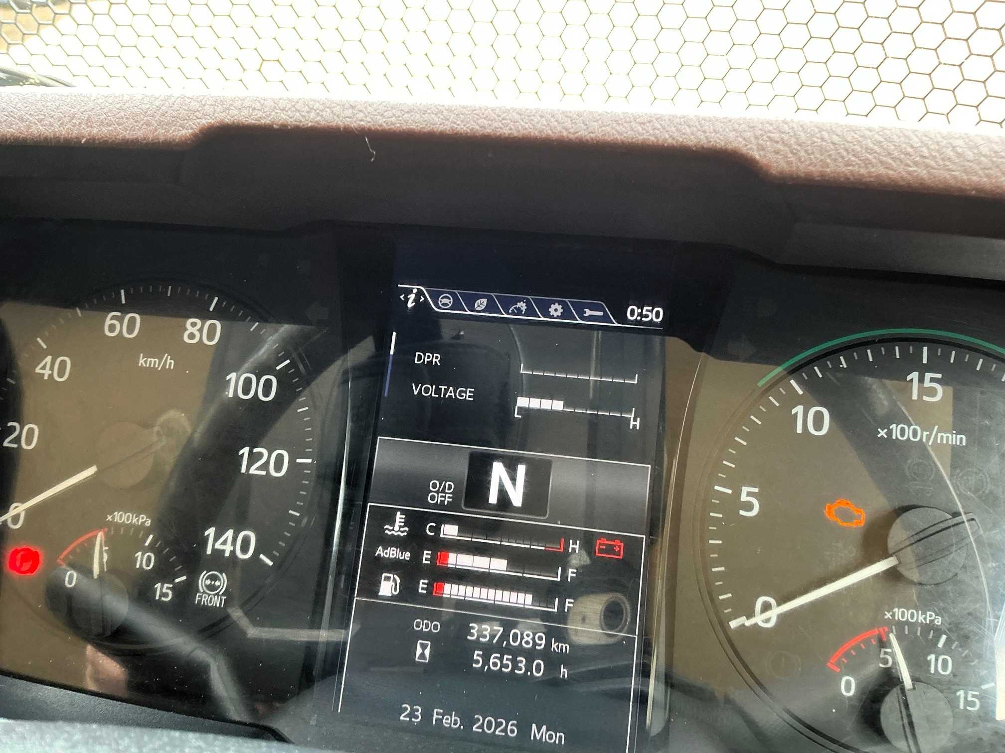 2020 HINO FE500 CURTAINSIDER