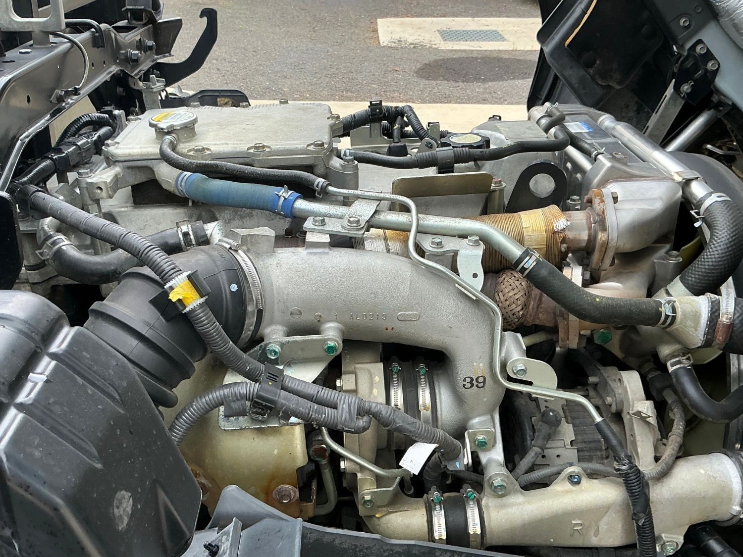 2013 Hino FC500 Chipper Tipper