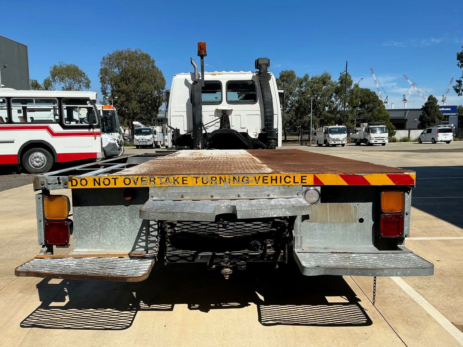 1991 ISUZU FSR450 DUAL CAB TRAY