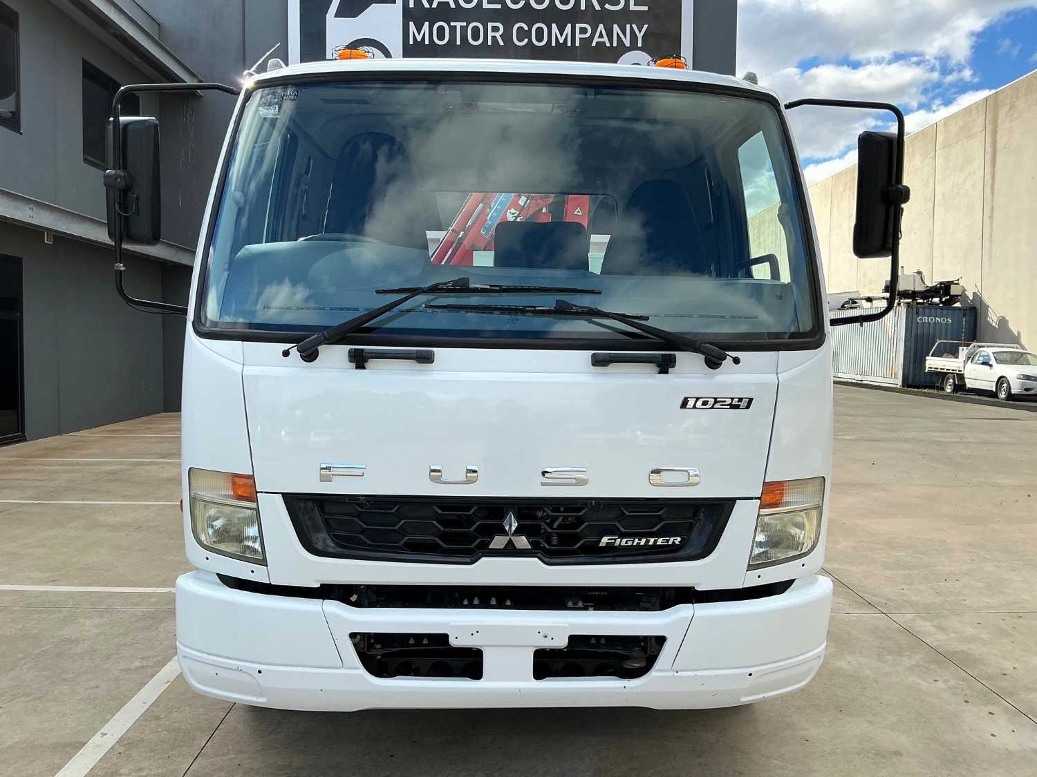 2014 FUSO FIGHTER TIPPER WITH CRANE