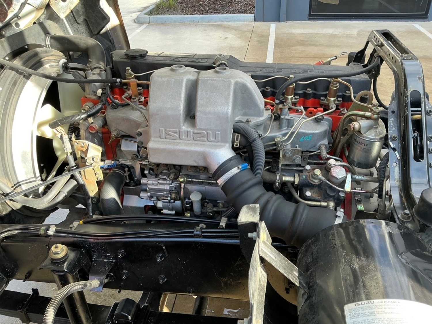 2002 ISUZU FTR800 DUAL CAB TRAY