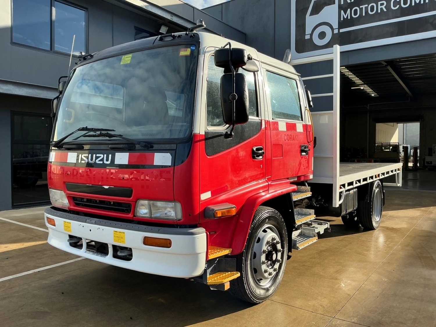 2002 ISUZU FTR800 DUAL CAB TRAY