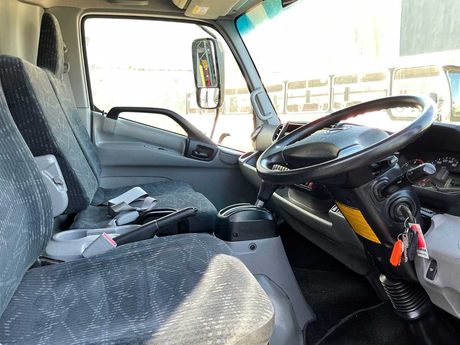 2017 HINO 300 CURTAINSIDER